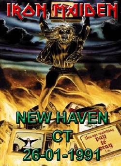 Iron Maiden (UK-1) : New Haven CT 26.01.1991 (DVD)